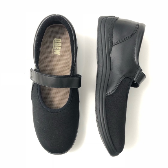 Drew Shoes Bloom Mary Jane Waitress Comfort Black Shoe Poshmark